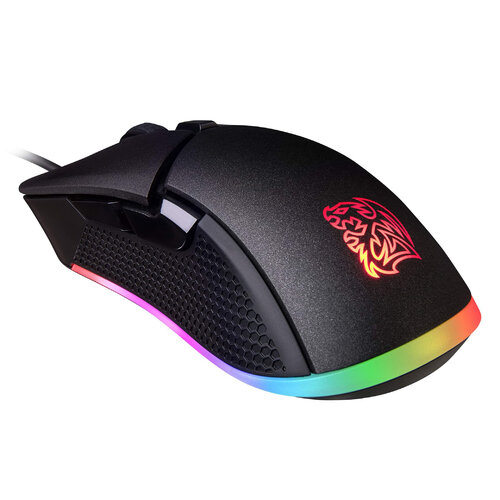 Mouse Gamer Tt eSPORTS Iris Optical RGB – Alámbrico – 6 Botones – Diestro – RGB – MO-IRS-WDOHBK-01