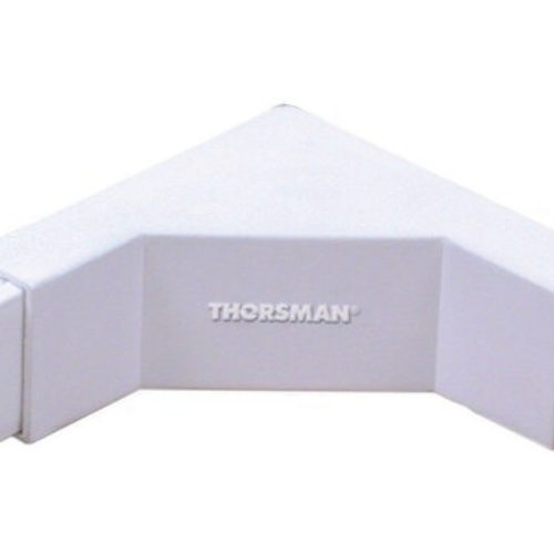 Esquinero Interior Thorsman TMK-1020-EI – ABS – Auto Extinguible – Para canaleta TMK 1020 – Blanco – 5120-02001