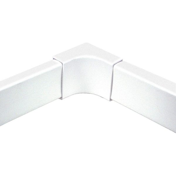 Esquinero Interior Thorsman PT-48-EI - ABS - Auto Extinguible - Para canaleta PT 48 - Blanco - 6120-01002
