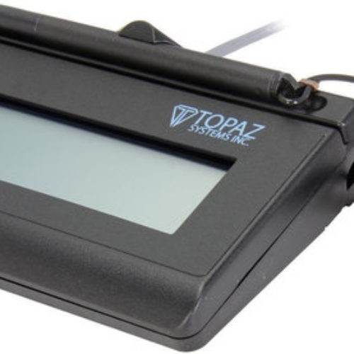 Digitalizador de Firmas Topaz T-L460-HSB-R – USB – Negro – T-L460-HSB-R