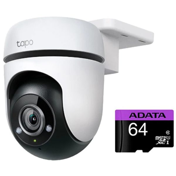 Cámara IP TP-LINK Tapo C500 - 2MP - Domo - IR 30M - Wi-Fi - Incluye Tarjeta Micro SD 64GB - TAPO C500-V2