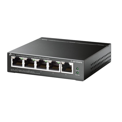 Switch TP-LINK TL-SG105MPE – 5 Puertos – Gigabit – TL-SG105MPE
