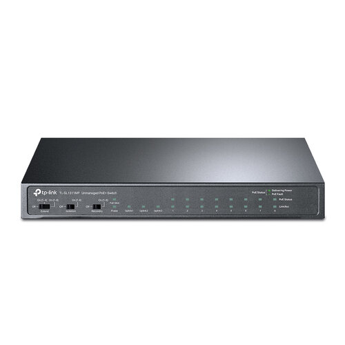 Switch TP-Link TL-SL1311MP – 8 Puertos – Fast Ethernet – 1 SFP – TL-SL1311MP