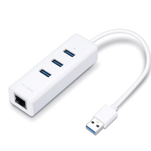 HUB USB TP-LINK UE330 – 3x USB 3.0 – RJ-45 – Blanco – UE330