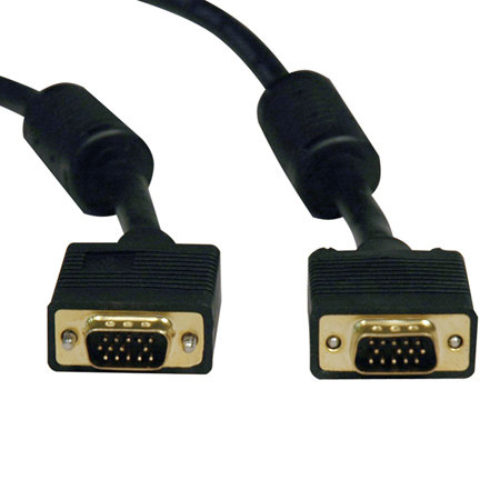 Cable VGA para Monitor Tripp Lite – Alta Resolución con RGB – Recubierto en Oro – 91cms – Negro – P502-003