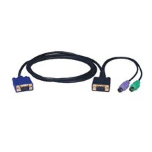 Cable KVM Tripp Lite – VGA a VGA – 2x PS/2 – 1.8M – Para B004 – P750-006