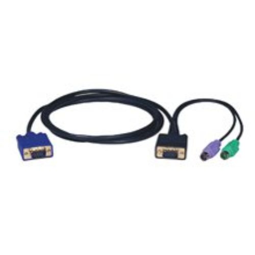 Cable KVM Tripp Lite – VGA a VGA – 2x PS/2 – 3M – Para B004 – P750-010