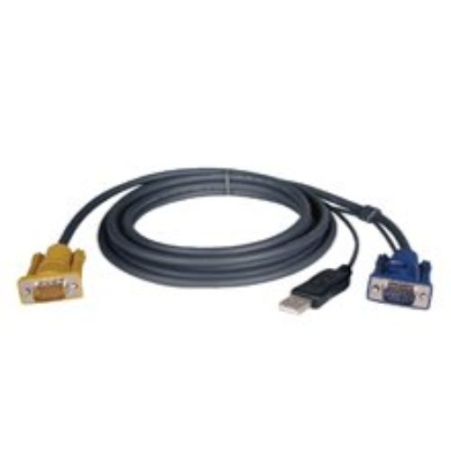 Cable KVM Tripp Lite – VGA a VGA – USB-A – 3M – Para B020 – P776-010