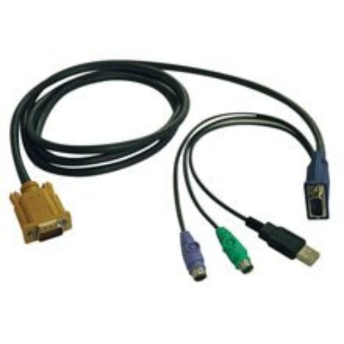 Cable KVM Tripp Lite – VGA a VGA – USB – PS/2 – 3M – Para B020 – P778-010