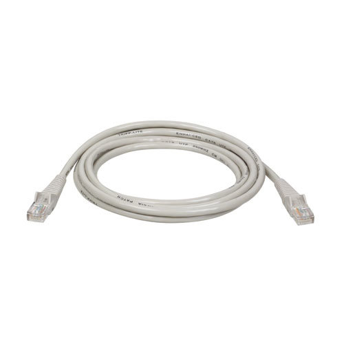 Cat5e 350mhz Snagless Patch Cable RJ45 M/m Gray 10-ft – N001-010-GY