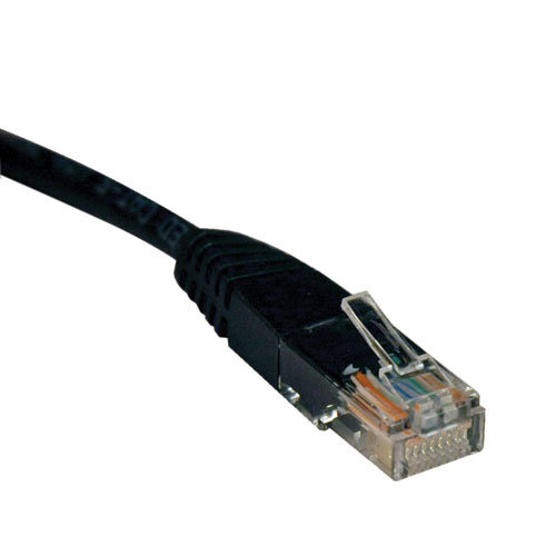 Cable de Red Tripp Lite – Cat5e – RJ-45 – 30cm – Negro – N002-001-BK