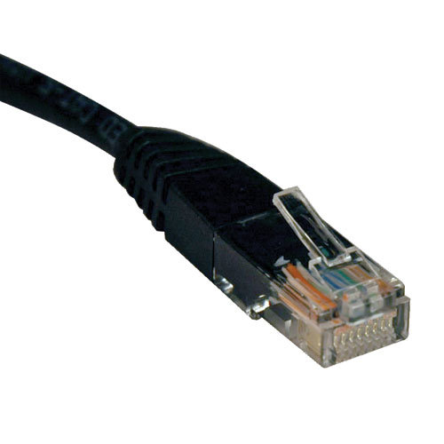 Cable de Red Tripp Lite – Cat5e – RJ-45 – 1.2M – Negro – N002-004-BK