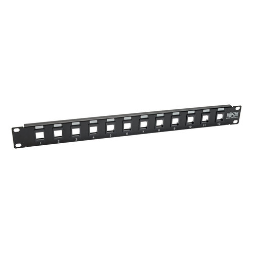 Panel de Parcheo Tripp Lite – Cat5e – 12 puertos – N062-012-KJ