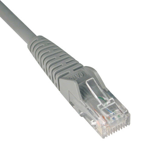 Cable de Red Tripp Lite N201-003-GY – Cat6 – 90cm – Gris – N201-003-GY