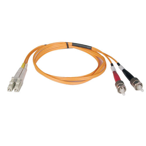 Cable de Fibra Óptica Tripp Lite – LC – ST – Dúplex – Multimodo – 3M – Naranja – N318-03M