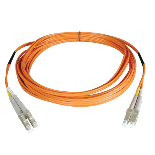 Cable de Fibra Óptica Tripp Lite – LC – Dúplex – Multimodo – 1M – Naranja – N320-01M