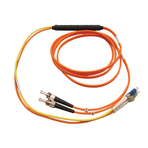 Cable de Fibra Óptica Tripp Lite – ST – LC – Acondicionamiento de Modo – 3M – Naranja – N422-03M