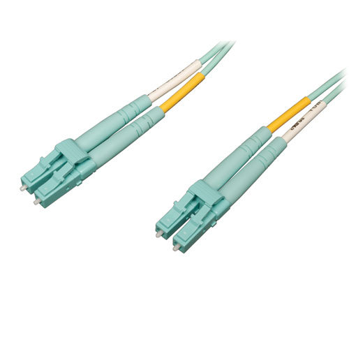 Cable de Fibra Óptica Tripp Lite – LC – Dúplex – Multimodo – 1M – Aqua – N820-01M-OM4