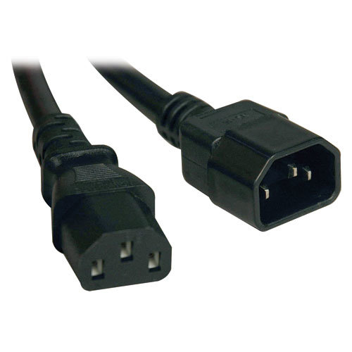 Extensión de cable de poder Tripp Lite para Computadora – C14-C13 – 10A – 18awg – 30.5cm – P004-001