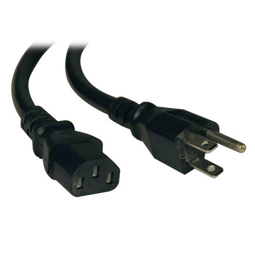 Cable de poder para PC Tripp Lite – 13A – 16AWG – Nema 5-15P/C13 – 61 cm – P006-002-13A