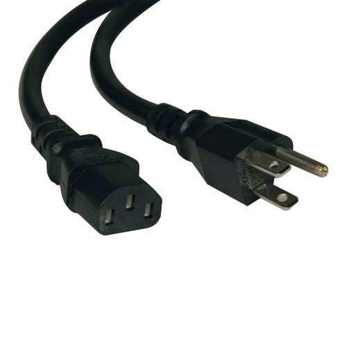 Cable de poder para PC Tripp Lite – 15A – 14awg – Nema 5-15p – c13 – 1.83m – Uso rudo – P007-006