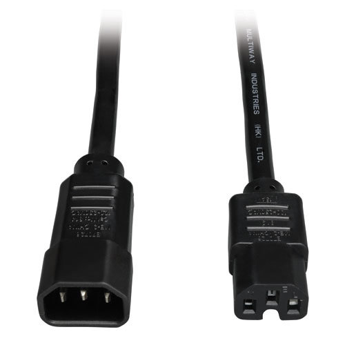Cable de poder para PC Tripp Lite – 16A – 14awg – C14 – C15 – 1.83m – Uso rudo – P018-006