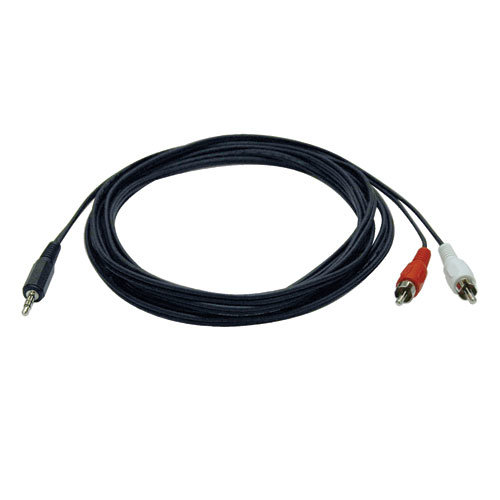Divisor de Cables Tripp Lite – 3.5mm  a 2 RCA – Macho – 3.66m – P314-012