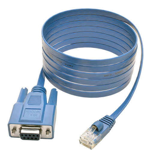 Cable Rollover de Consola Cisco RJ45 a Serial Db9f –  P430-006 – 1.83m – P430-006