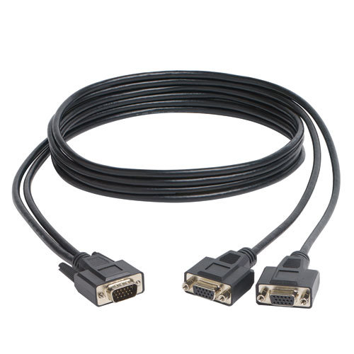 Cable Divisor VGA Tripp Lite – Hd15 Macho a 2 x Hembra – 1.83m – P516-006-HR