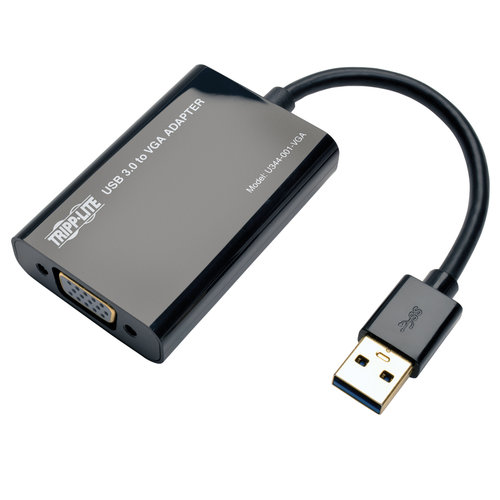 Adaptador de vídeo Tripp Lite USB 3.0 a VGA – 2048 x 1152 – U344-001-VGA