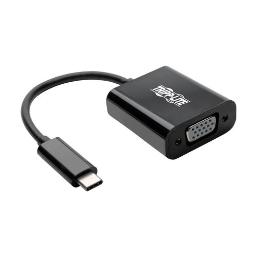 Convertidor Tripp Lite U444-06N-VB-AM – USB-C a VGA – 1080p – 60Hz – Negro – U444-06N-VB-AM