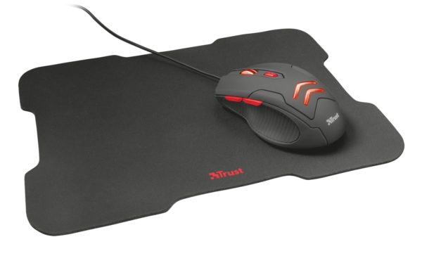 Mouse Trust Ziva - Alámbrico - USB - 6 Botones + Mouse Pad 220mm x 300mm - 21963 - Imagen 2