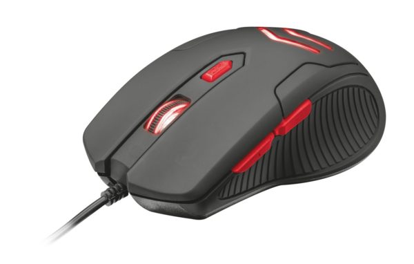 Mouse Trust Ziva - Alámbrico - USB - 6 Botones + Mouse Pad 220mm x 300mm - 21963 - Imagen 4