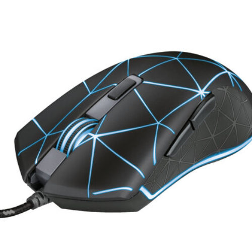 Mouse Gamer Trust GXT 133 LOCX – Alámbrico – 6 Botones – Ambidiestro – LED – 22988