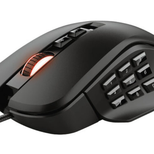 Mouse Gamer Trust GXT 970 Morfix – Alámbrico – Hasta 9 Botones – Diestro – RGB – 23764