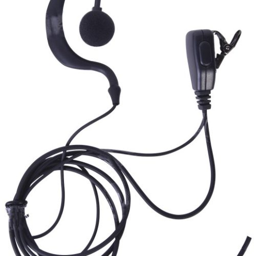Micrófono con Audífono txPRO TXEHK – De Solapa – Ajustable – Para KENWOOD TK3230/ 3000/ 3402/ 3312/ 3360 – TXEHK