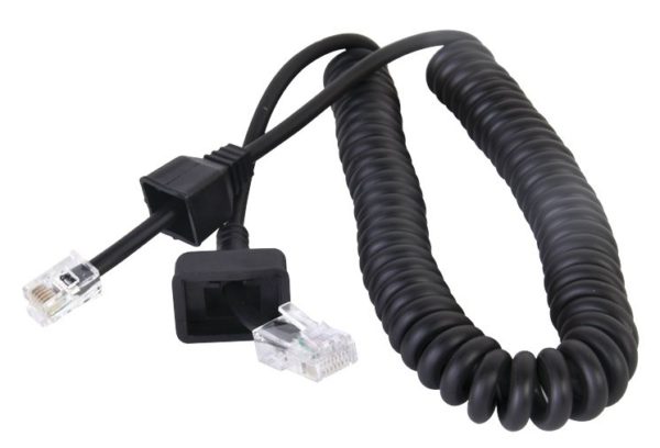 Cable txPRO TXK222 - RJ-45 - 6 Pines - Para Micrófono de Radio Móvil Kenwood - TXK222
