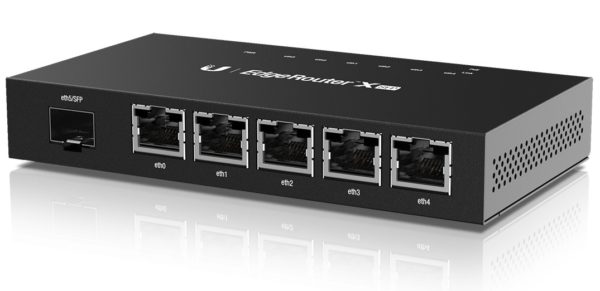 Router Ubiquiti EdgeRouter X SFP - 5 Puertos - Gigabit - ER-X-SFP