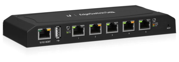 Switch Ubiquiti EdgeSwitch XP - 5 Puertos - Gigabit - PoE - Gestionado - ES-5XP