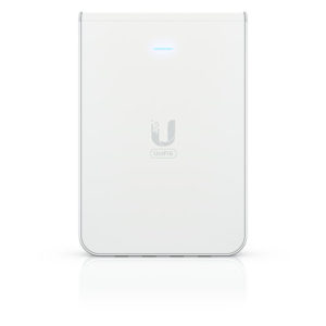 Punto de Acceso Ubiquiti U6 In-Wall - 2.4/5 GHz - 4.8 Gbps - 5 Puertos RJ-45  - U6-IW