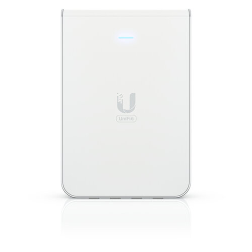 Punto de Acceso Ubiquiti U6 In-Wall – 2.4/5 GHz – 4.8 Gbps – 5 Puertos RJ-45  – U6-IW