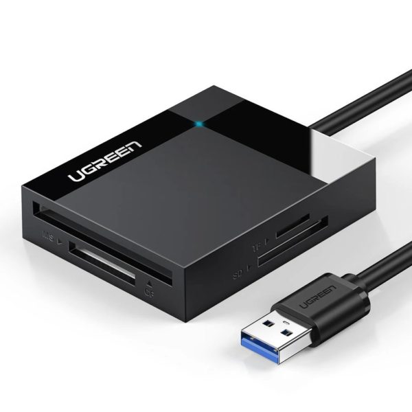 Lector de Tarjetas SD UGREEN - USB 3.0 - Negro - 30333