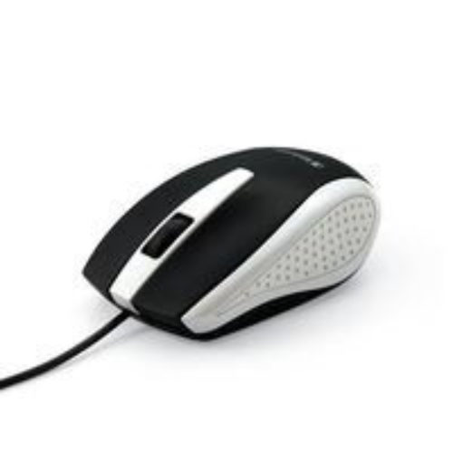 Mouse Verbatim 99740 – Alámbrico – USB – Blanco – 99740