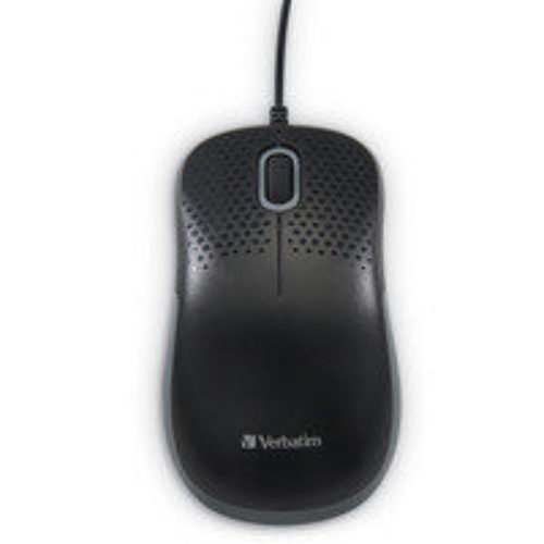 Mouse Verbatim Silent Corded – Alámbrico – USB  – 99790