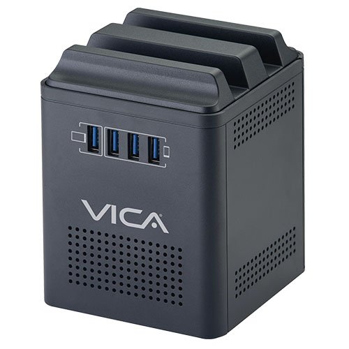 Regulador VICA CONNECT 800 – 800VA/400W – 4 Contactos – 4 USB – CONNECT 800