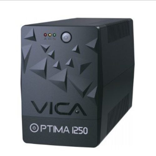 UPS VICA Optima 1250 – 1250VA/600W – 8 Contactos – OPTIMA 1250
