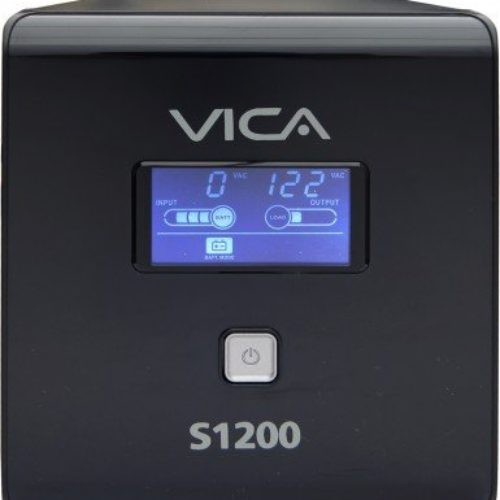 UPS VICA S1200 – 1200VA/600W – 6 Contactos – LCD – S1200