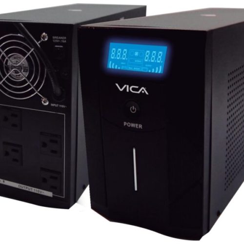 UPS VICA S3000 – 3000VA/1800W – 8 Contactos – LCD – AVR  – S3000