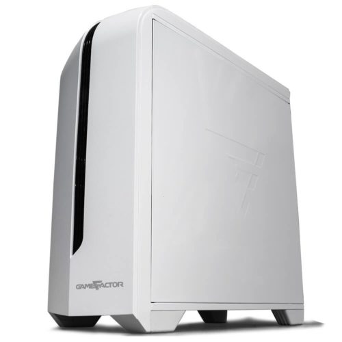 Gabinete Game Factor CSG500 – Micro-ATX / Mini-ITX – Ventana Lateral – Blanco – CSG500-WT