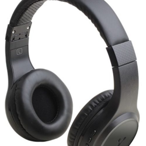 Diadema Vorago HPB-300 – Bluetooth – Micrófono – 3.5mm / Micro USB / BT / FM/ TF – Negro – HPB-300-BK